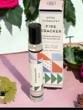 Good Chemistry FIRECRACKER
ROLLERBALL PERFUME Essential Oils New Discontinued